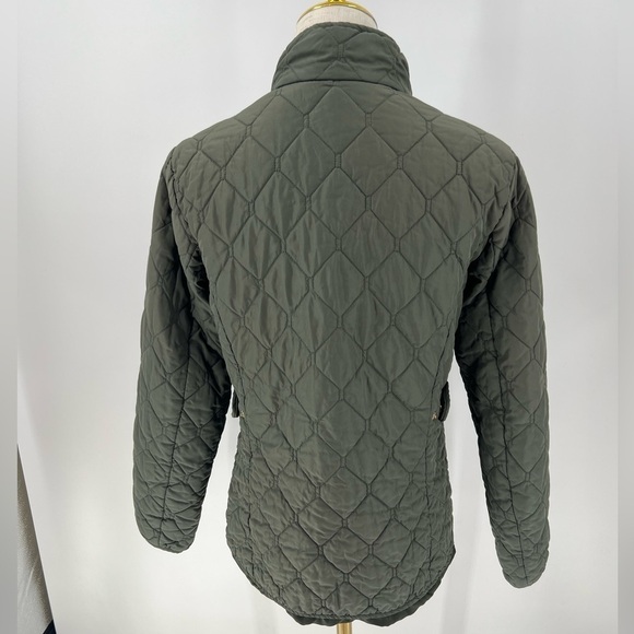 Eddie Bauer Women’s Olive Green Quilted Jacket - Picture 6 of 8